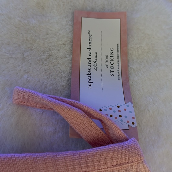 Cupcakes & cashmere Christmas gingerbread man and peppermint candy cane stocking - Picture 6 of 9